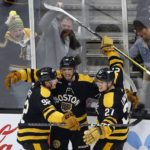 Grzelcyk breaks tie late, Bruins beat Maple Leafs 4-3