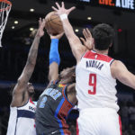 Thunder completes series sweep of Beal-less Wizards, 127-110