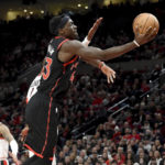 Achiuwa leads Trail Blazers to 123-105 win over Raptors