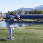 Rahm ties rookie Thompson for AmEx lead at 23 under