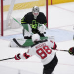 Hughes scores winner in OT to lead Devils past Stars 3-2
