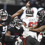 Ridder throws first 2 TD passes as Falcons top Brady, Bucs