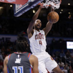 Gilgeous-Alexander has 35, leads Thunder past Cavs 112-100