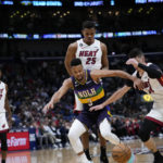 Bam Adebayo scores 26 points, Heat beat Pelicans 124-98