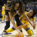 Brink's big day helps No. 2 Stanford hold off Cal 60-56
