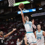 Ball injured again as Hornets get 122-117 win over Rockets