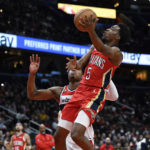 McCollum scores 34, Pelicans beat Wizards 132-112
