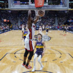 Bam Adebayo scores 26 points, Heat beat Pelicans 124-98