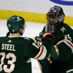Goals by Zuccarello, Gaudreau help Wild top skidding Coyotes