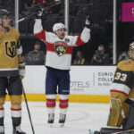 Carrier's late goal lifts Golden Knights past Panthers 4-2