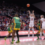 Stanford's Brink notches first triple-double with 10 blocks