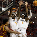 Anderson leads Oklahoma State past No. 12 Iowa State 61-59