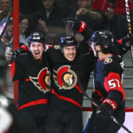 Lucchini scores 1st, Senators end Sabres' 6-game win streak