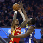 Thompson's season-best 54 leads Warriors past Hawks in 2OT