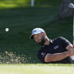 Thompson makes consecutive eagles, leads AmEx; Rahm 2 back