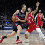 Valanciunas scores 33 points, Pelicans beat Pistons 116-110