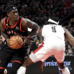 Achiuwa leads Trail Blazers to 123-105 win over Raptors
