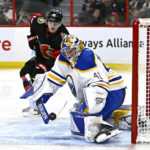 Lucchini scores 1st, Senators end Sabres' 6-game win streak