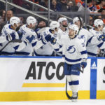 Hyman scores twice as streaking Oilers beat Lightning 5-3