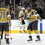 Eichel shines in Knights return in 5-1 win over Penguins