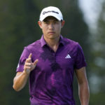 Morikawa pulls away with late run of birdies at Kapalua