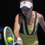 Krejcikova 1st to advance to Australian Open's 4th round