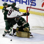 Goals by Zuccarello, Gaudreau help Wild top skidding Coyotes