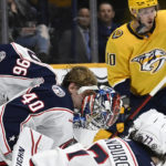 Lankinen makes 39 saves, Predators beat Blue Jackets 2-1