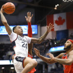 Soriano's double-double helps St. John's over No. 6 UConn