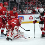Vanecek makes 32 saves as Devils roll past Red Wings 5-1