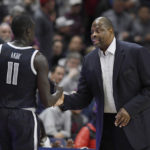 Georgetown AD acknowledges 'frustrating time' under Ewing
