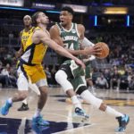 Antetokounmpo scores 41 points, Bucks beat Pacers 141-131