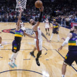 Bam Adebayo scores 26 points, Heat beat Pelicans 124-98