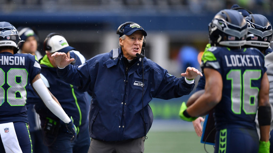 Seahawks Pete Carroll...