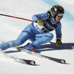 Brignone leads combined race at worlds; Shiffrin 0.96 behind