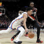 Gilgeous-Alexander has 44, Thunder top Trail Blazers 138-129