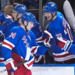 Tarasenko scores in debut, Rangers beat Kraken 6-3