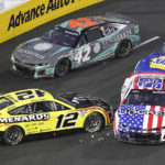 Column: Sloppy race clouds NASCAR's return to LA Coliseum