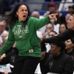 No. 1 South Carolina tops fifth-ranked UConn 81-77