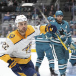 Granlund and Niederreiter both score 2, Preds top Sharks 6-2