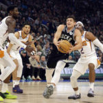 Bucks outlast Suns 104-101 for 14th consecutive victory