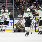 West-leading Stars beat Golden Knights 3-2 in shootout