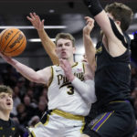 Buie, Audige help Northwestern beat No. 1 Purdue 64-58