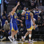 Thompson scores 42 points, Warriors beat Rockets 116-101