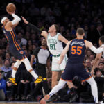 Knicks win 6th straight, drop Celtics from top spot in NBA