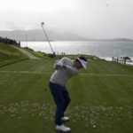Strong wind suspends third round at Pebble Beach