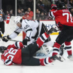 Mercer's 2nd goal of game lifts Devils over Kings 4-3 in OT