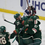 Kaprizov caps hat trick in OT as Wild beat Blue Jackets 3-2