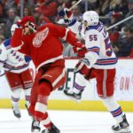Playoff-hopeful Red Wings beat Rangers 4-1