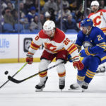 Flames get hot in 2nd period for 7-2 win over Sabres